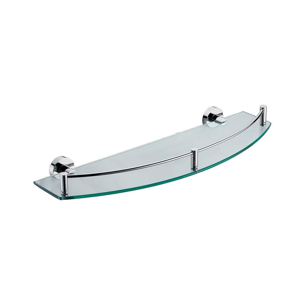 ALFI BRAND Wall Mount Bathroom Shelf with Sleek Modern Design in Polished Chrome (1)