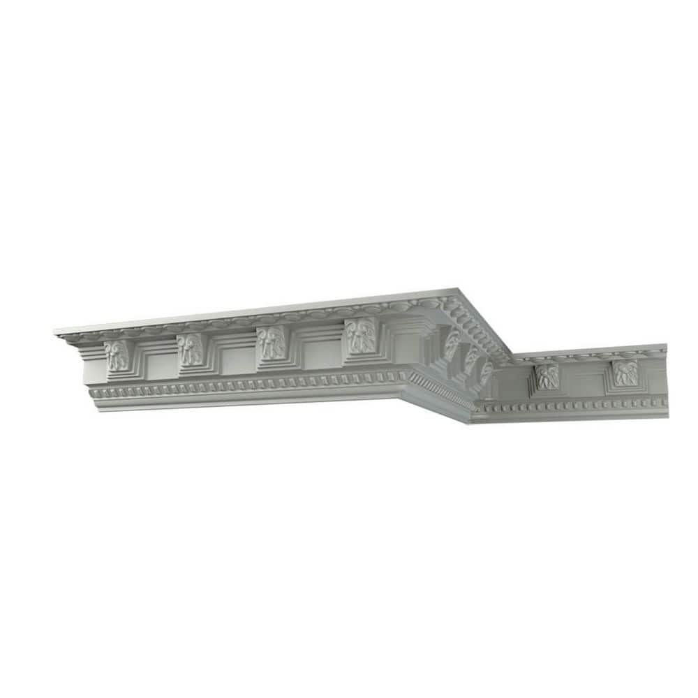 Ekena Millwork Grayson 3.125 in. D x 4.5 in. W x 96 in. L Polyurethane Crown Moulding (1)