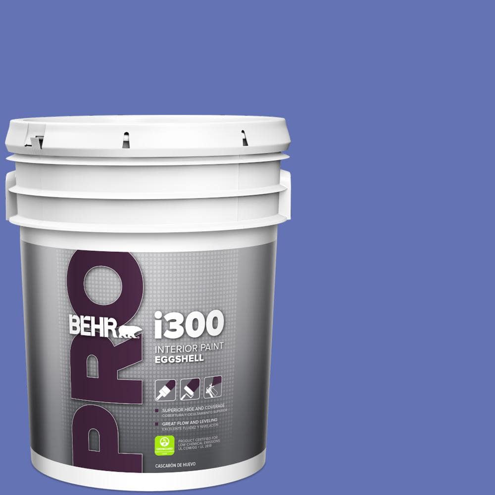 BEHR PRO 5 gal. #P540-6 Wild Pansy Eggshell Interior Paint