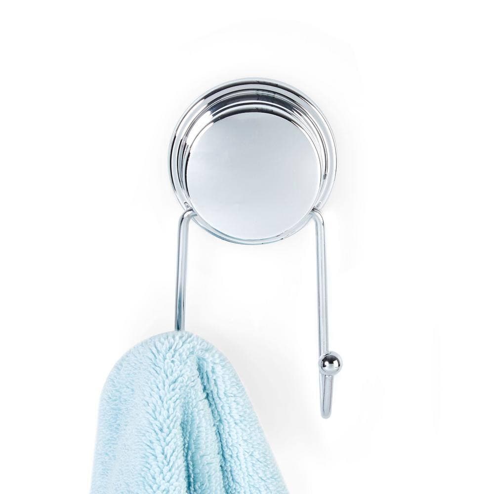 Unbranded Stick'N Lock Robe Hook in Chrome (3)