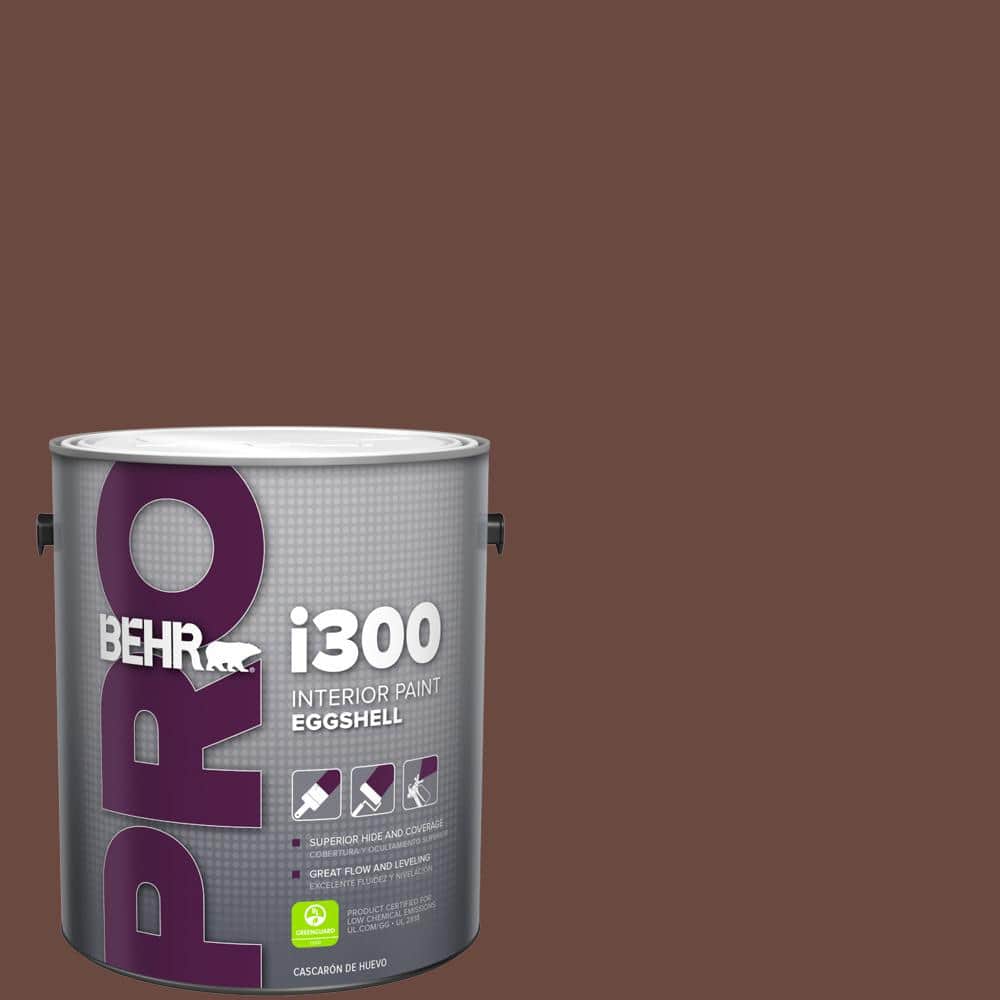 BEHR PRO 1 gal. #S-G-740 Brown Eyes Eggshell Interior Paint