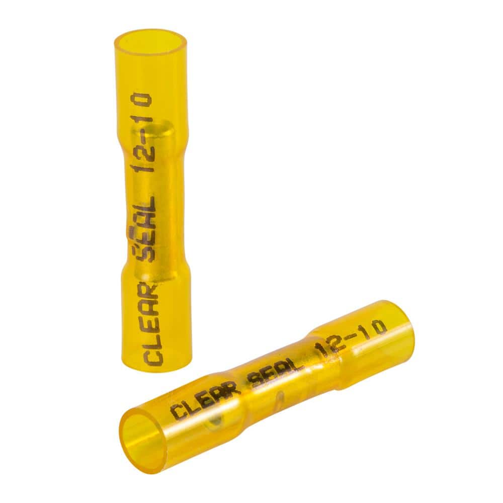 ILSCO 12-10 AWG Clear Seal Heat-Shrink Butt Splice Terminal (25-Pack) (1)