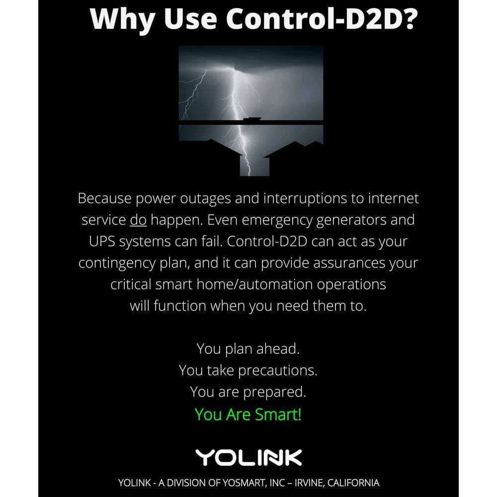 YoLink LoRa 1/4 in. Wireless Range Smart Motion Sensors, Regular Hub Included (2-Pack) (2)
