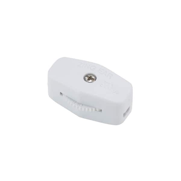Bel Air Lighting White 3 Amp Feed-Through On/Off Lamp Switch Replacement