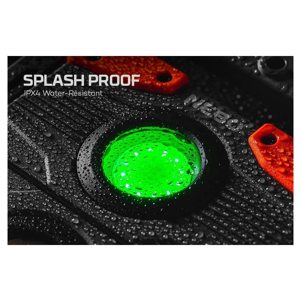 NEBO Omni Fish 450 Lumens Rechargeable Led Free Standing Fishing Dock Light White, Green and UV (3)