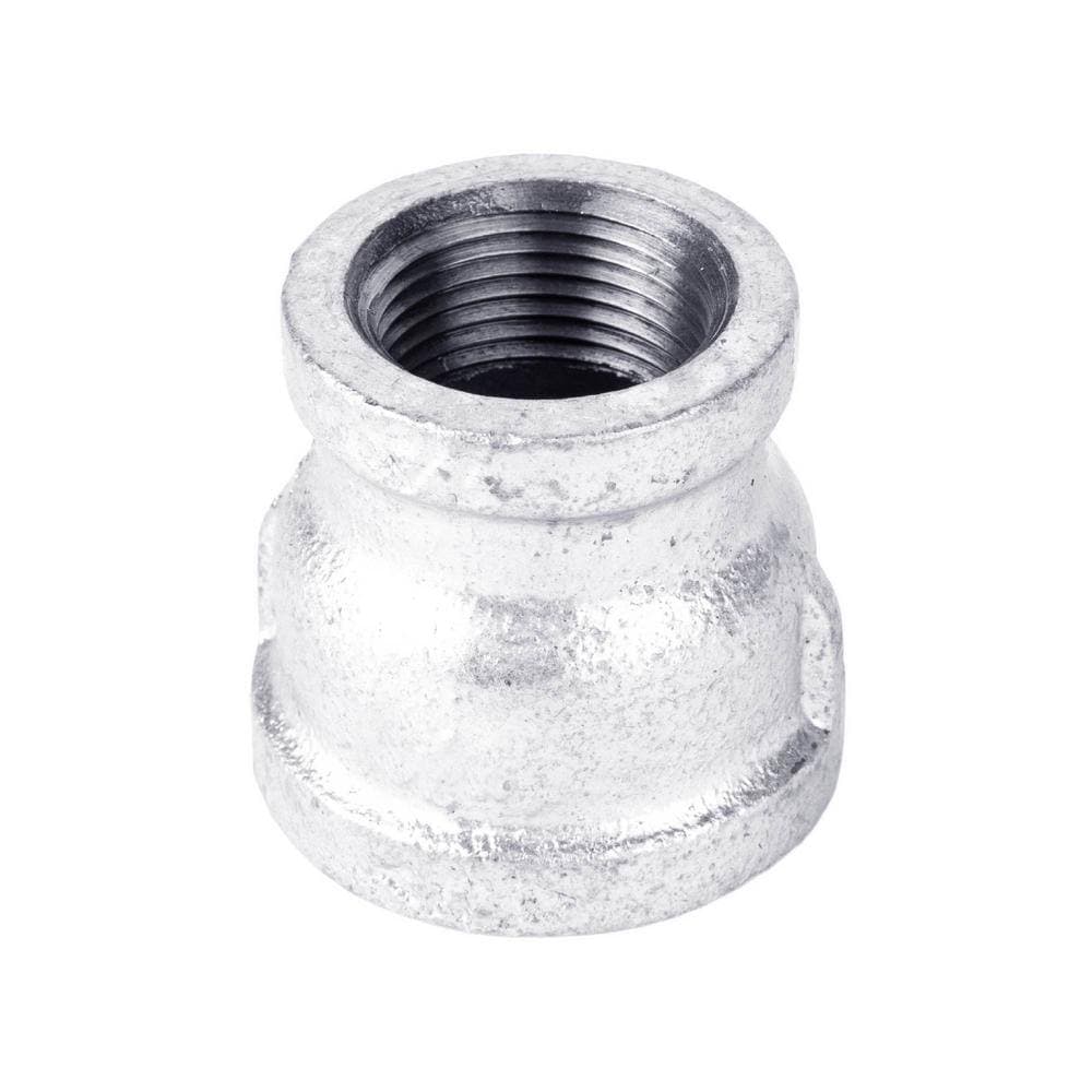 STZ 1/2 in. 1/4 in. Galvanized Iron Reducing Coupling (2)