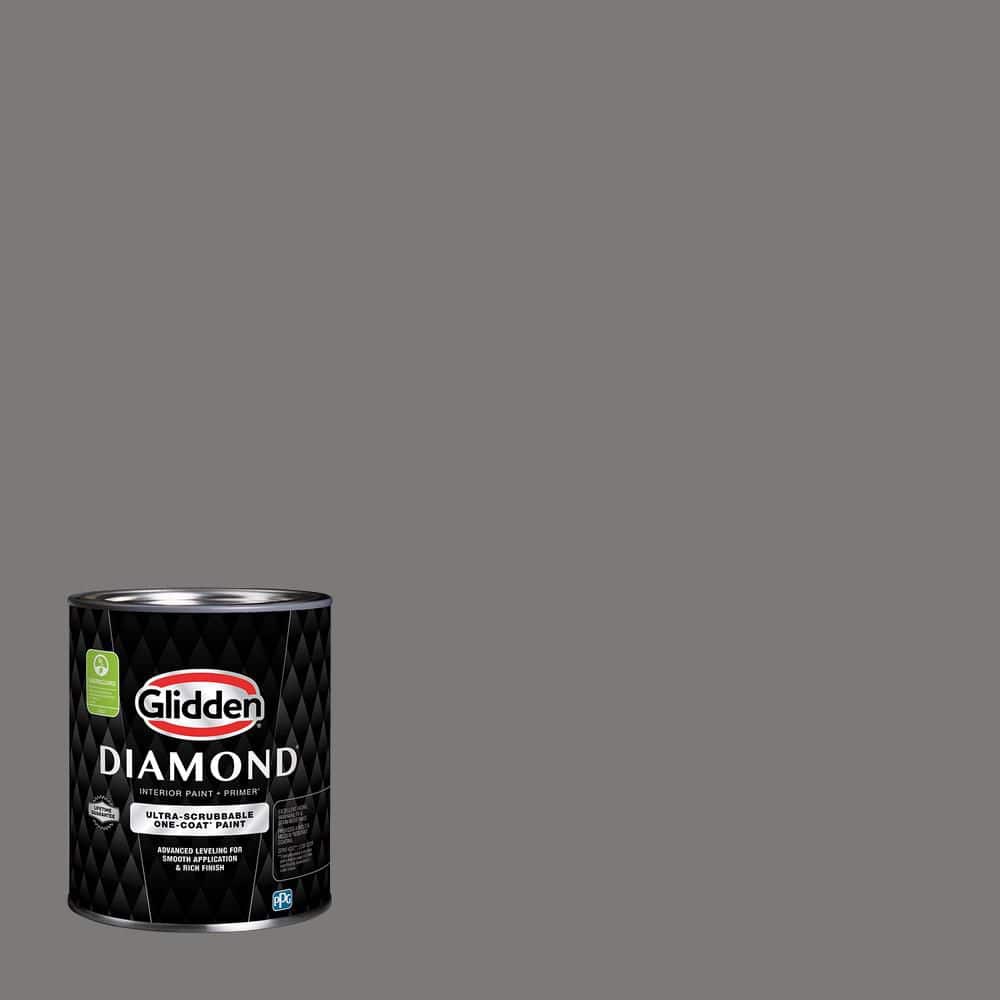 Glidden Diamond 1 qt. PPG0995-6 City Skyline Semi-Gloss Interior Paint with Primer