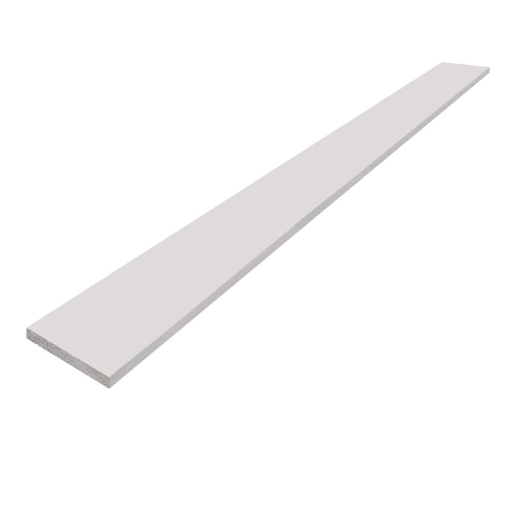 Edge 1 in. x 6 in. x 10 ft. Primed Wood Fascia Trim Board (Actual: 0.625 in. x 5.375 in. x 120 in.)