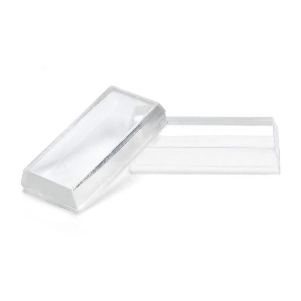 Everbilt 1/2 in. x 1 in. Clear Self-Adhesive Bumper (8-Pack) (4)