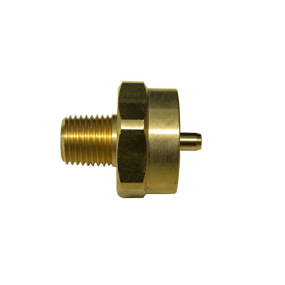 Unbranded Propane Fitting with 1/4 in. Male Pipe Thread x 1 in. Female Pipe Thread (2)
