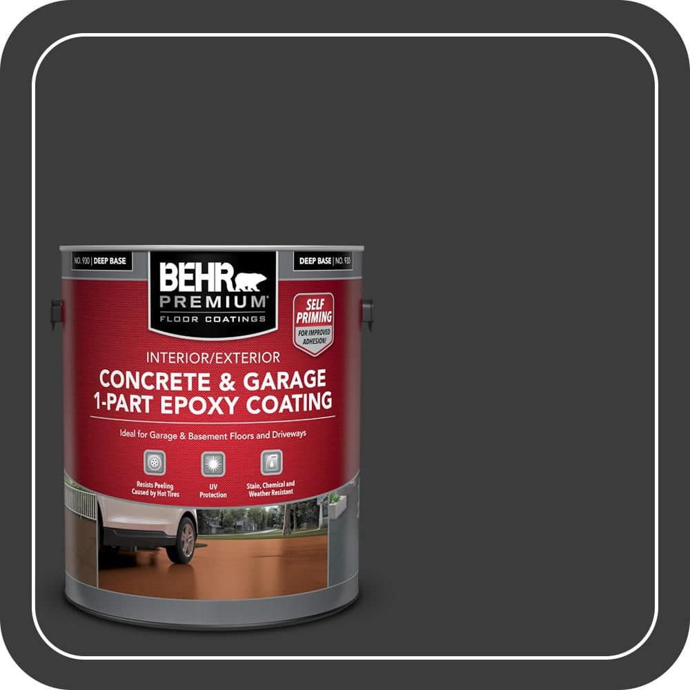 BEHR PREMIUM #MQ5-05 Self-Priming 1-Part Epoxy Satin Interior/Exterior Concrete and Garage Floor Paint (1)