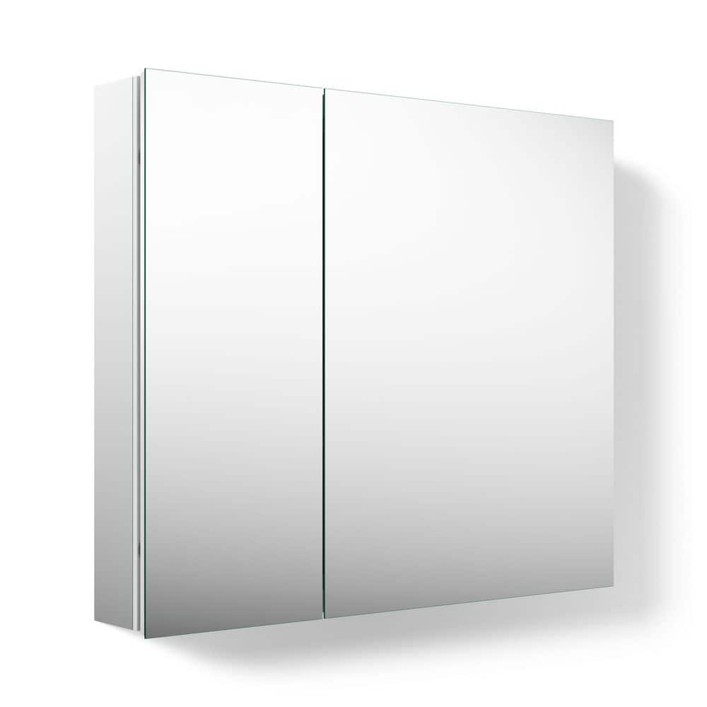 KOHLER Embark 30 in. W x 26 in. H Rectangular Recessed/Surface Mount Medicine Cabinet with Mirror (2)