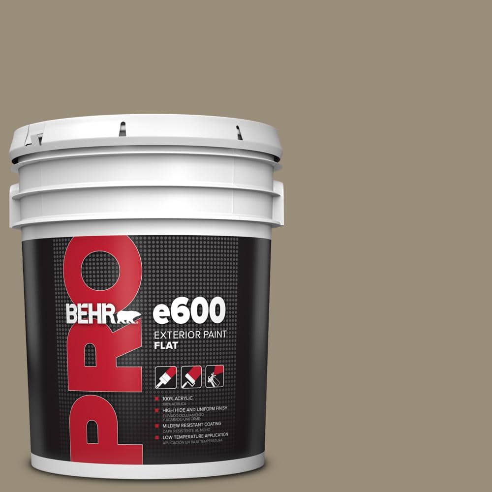 BEHR PRO 5 gal. #MQ6-29 Lost Canyon Flat Exterior Paint