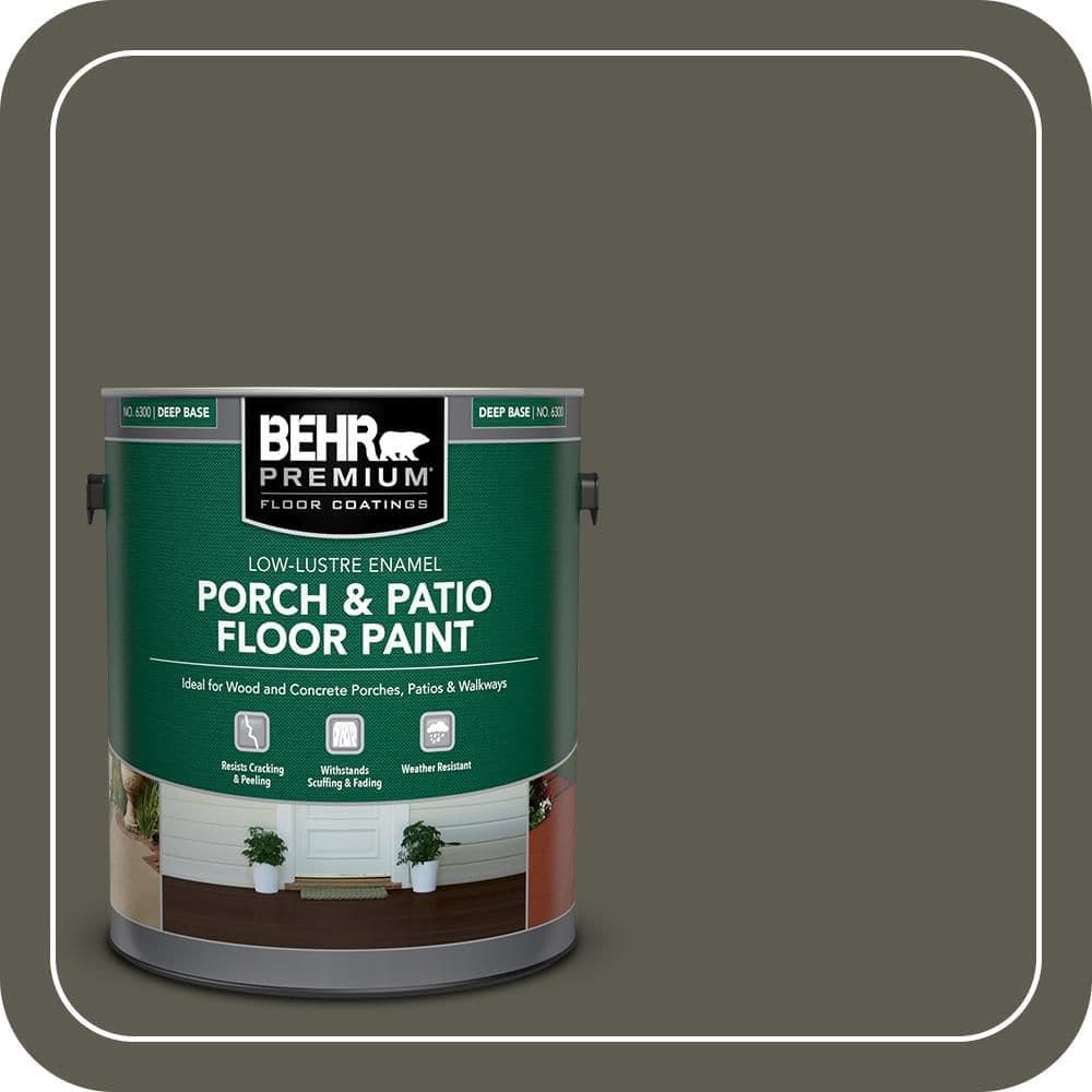 BEHR PREMIUM #N370-7 Low-Lustre Enamel Interior/Exterior Porch and Patio Floor Paint (1)
