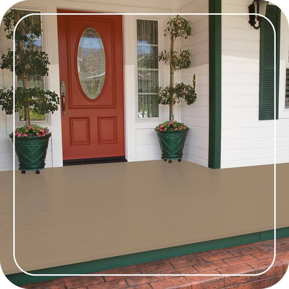 BEHR PREMIUM Home Decorators Collection #HDC-AC-12 Low-Lustre Enamel Interior/Exterior Porch and Patio Floor Paint (2)