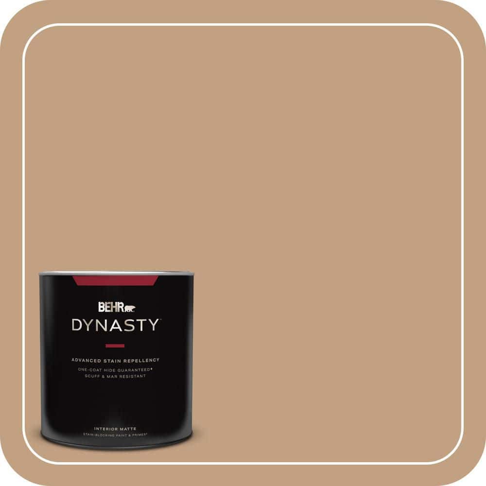 BEHR DYNASTY 1 Qt. #MQ2-12 Milano One-Coat Hide Matte Interior Stain-Blocking Paint & Primer