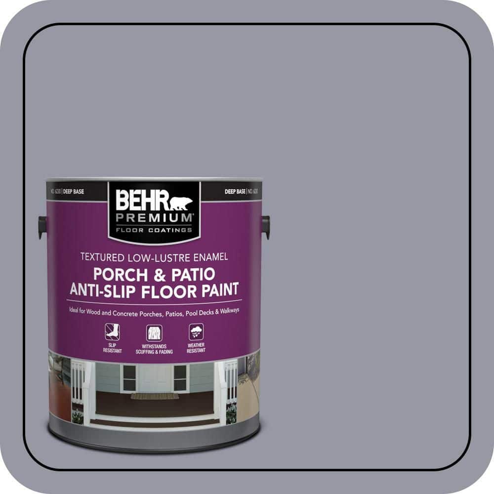 BEHR PREMIUM #N540-4 Textured Low-Lustre Enamel Interior/Exterior Porch and Patio Anti-Slip Floor Paint (1)