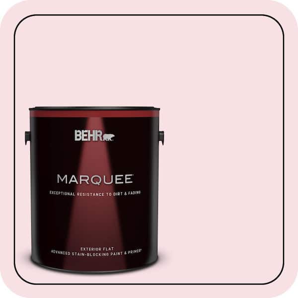 BEHR PREMIUM PLUS #110A-2 Poetic Princess Flat Low Odor & Primer (4)