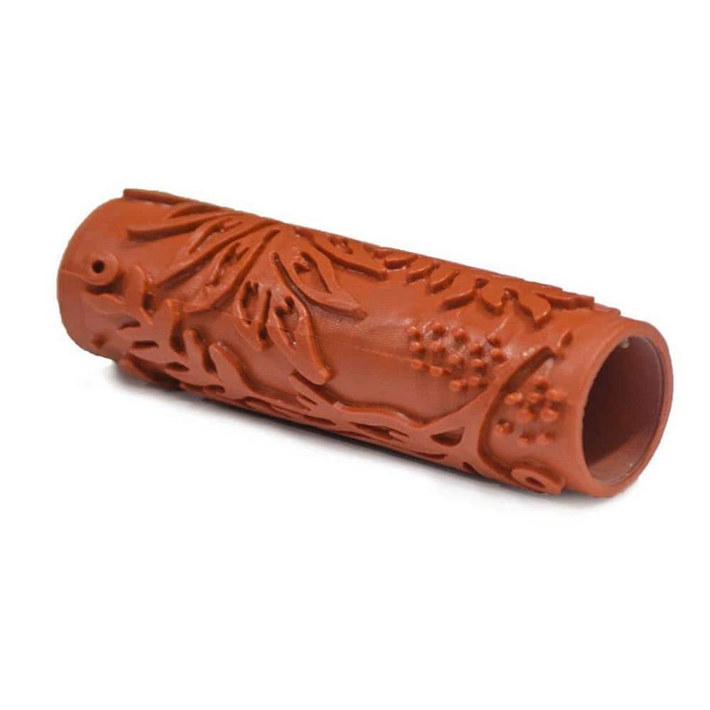 Bon Tool Stucco 7 in. Texture Roller Large Leaf (1)