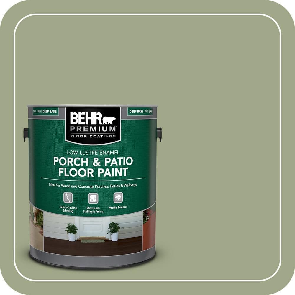 BEHR PREMIUM #PPU11-07 Textured Low-Lustre Enamel Interior/Exterior Porch and Patio Anti-Slip Floor Paint (1)