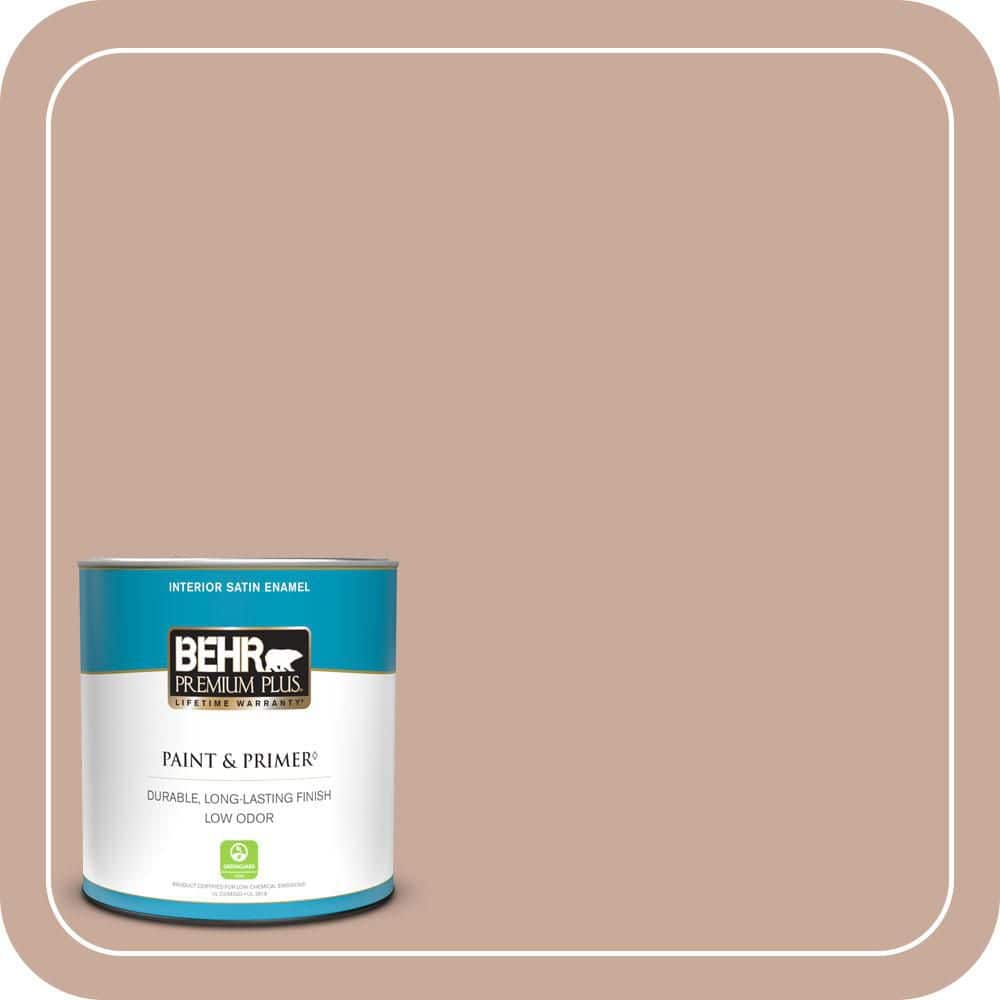BEHR PREMIUM PLUS #ICC-97 Powdered Allspice Enamel & Primer Color Sample