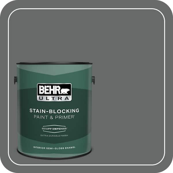 BEHR PREMIUM PLUS #BXC-63 Molten Lead Enamel Low Odor & Primer (2)