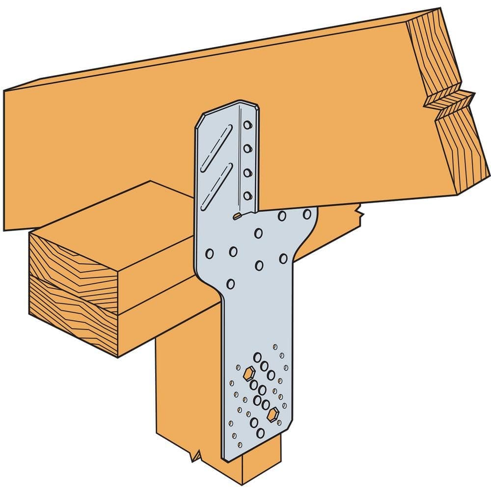 Simpson Strong-Tie H10S 18-Gauge Galvanized Hurricane Tie (2)