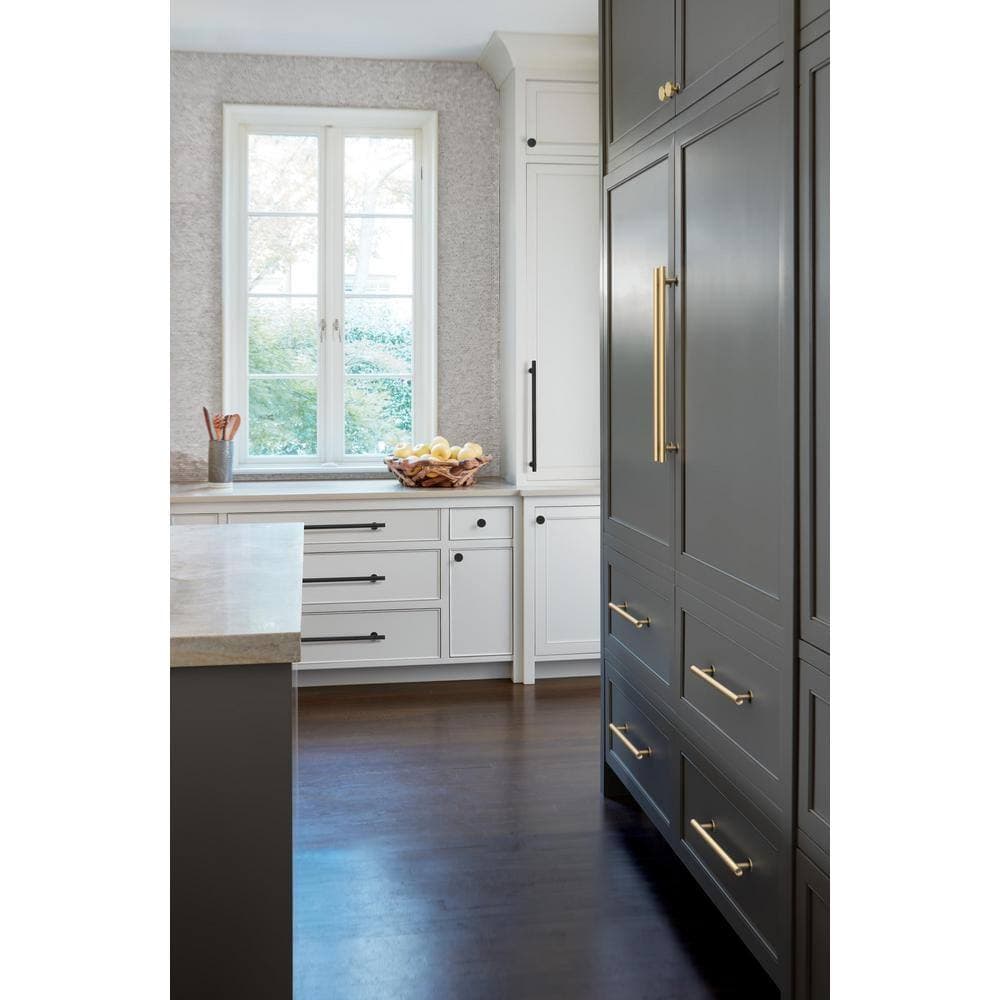 Amerock Radius 18 in. (457mm) Modern Champagne Bronze Bar Appliance Pull (2)