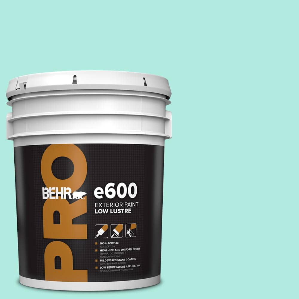 BEHR PRO 5 gal. #MQ4-23 Aloha Low Luster Exterior Paint