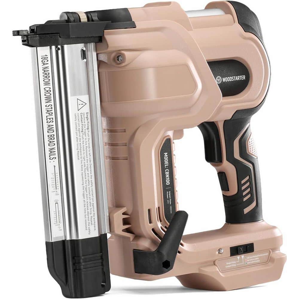 SainSmart WOODSTARTER Cordless 2-in-1 Nail Gun & Staple Gun, 18GA, 400 Nails, Compatible with Makita Battery, Tool Only