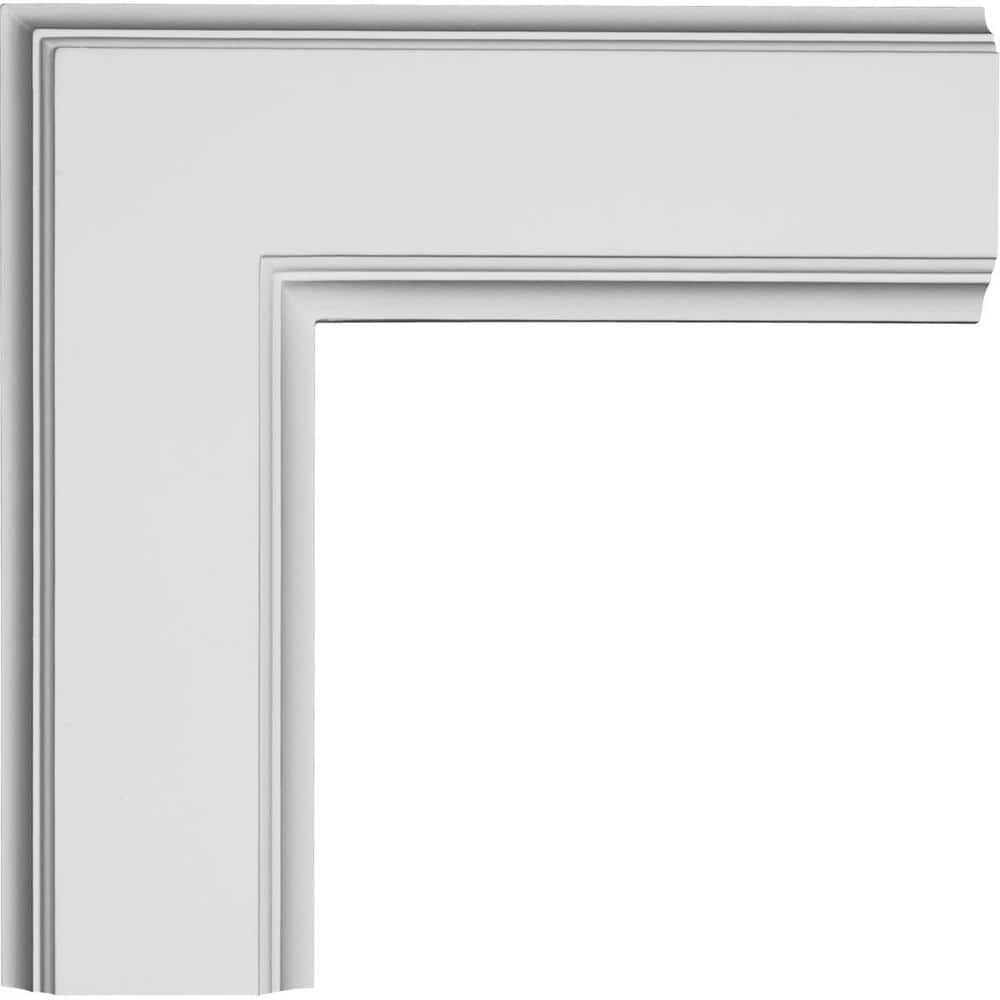 Ekena Millwork 14 in. Inner Corner for 5 in. Traditional Coffered Ceiling System (1)