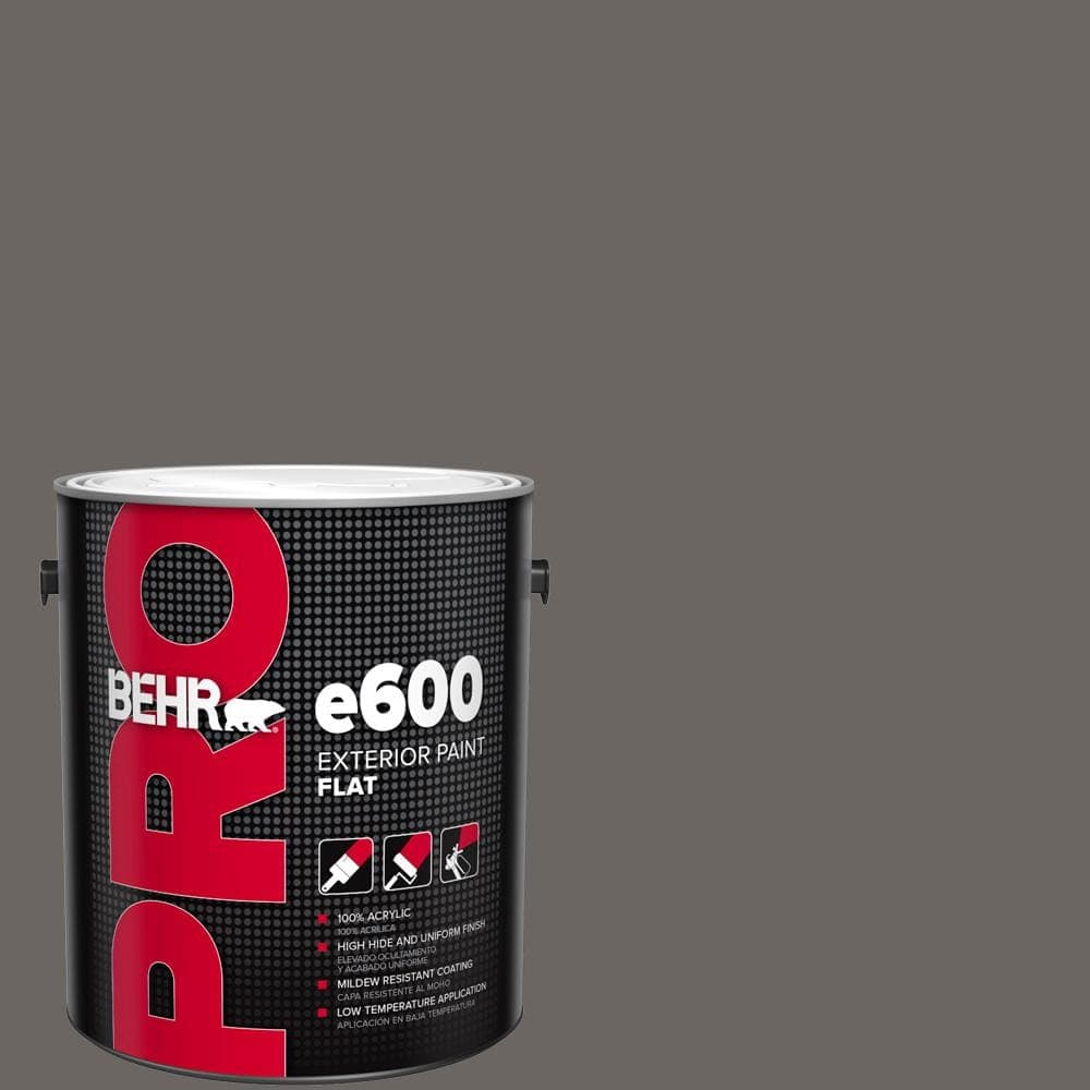 BEHR PRO 1 gal. #790F-6 Trail Print Flat Exterior Paint