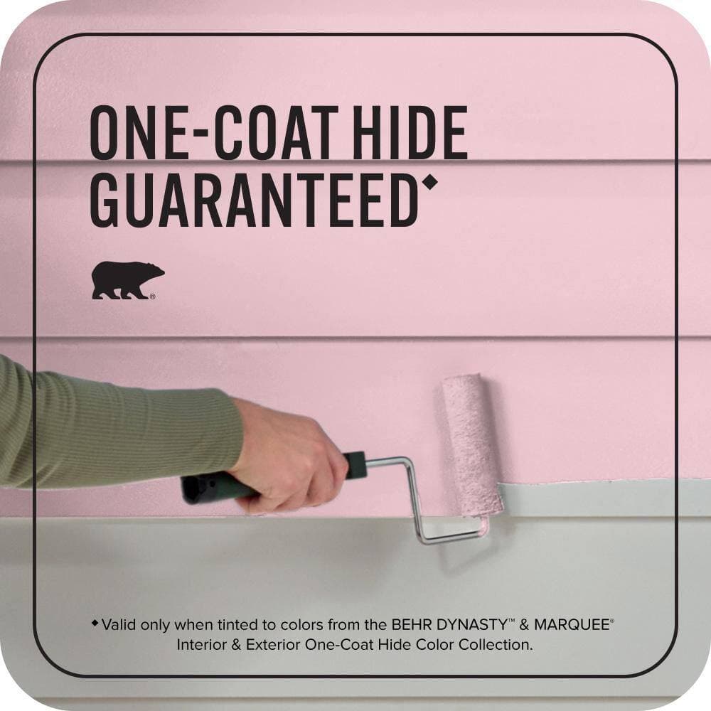 BEHR MARQUEE 1 gal. #P140-2 Sweetheart Flat Exterior Paint & Primer (3)