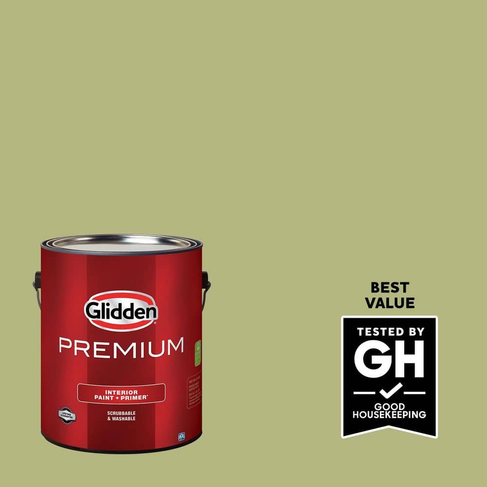 Glidden Premium 1 gal. PPG1119-5 Fancy Flirt Eggshell Interior Latex Paint