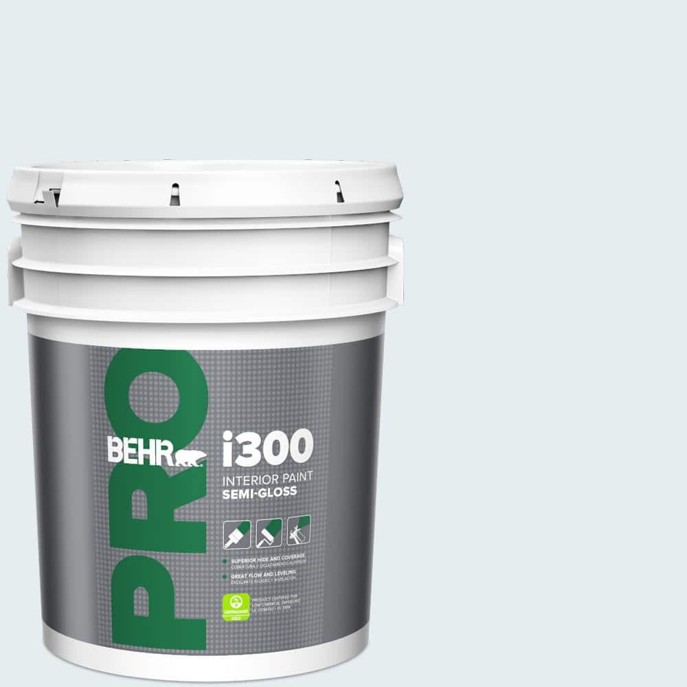 BEHR PRO 5 gal. #550E-1 Breaker Semi-Gloss Interior Paint