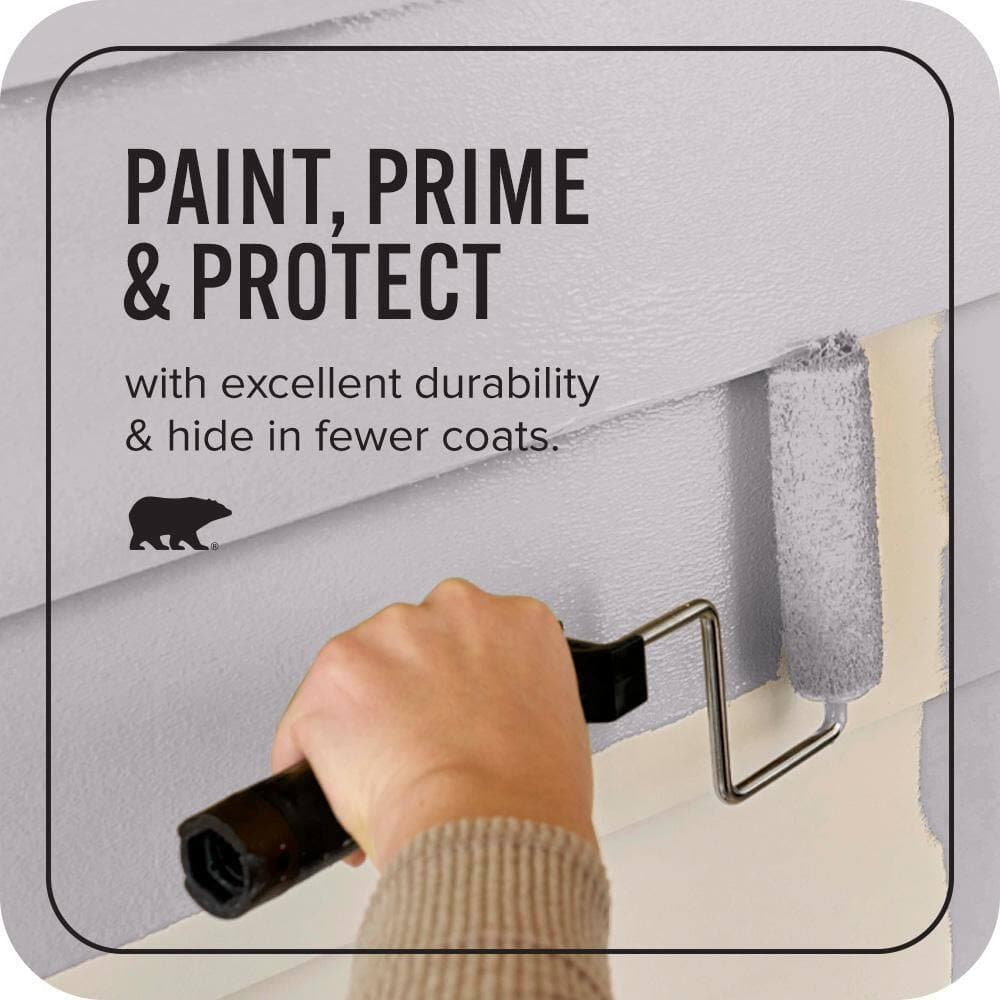 BEHR ULTRA 1 qt. #N570-2 Standing Ovation Satin Enamel Exterior Paint & Primer (3)