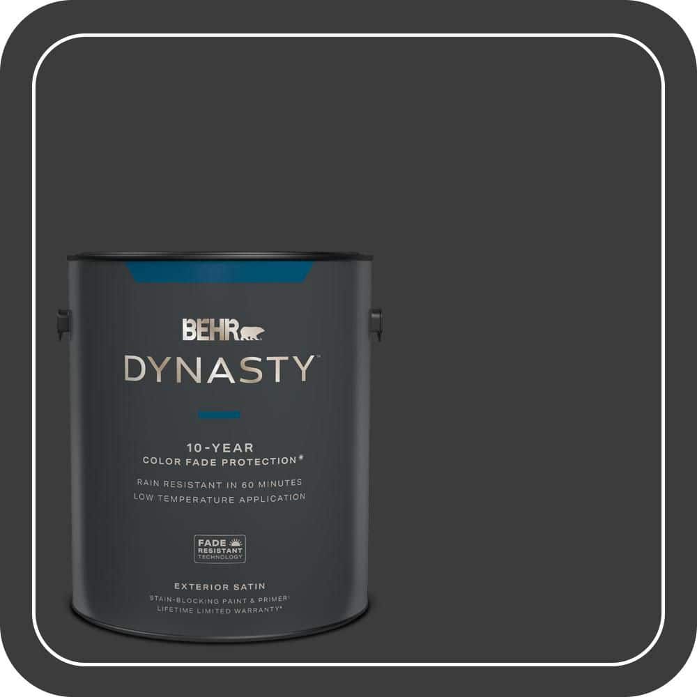 BEHR DYNASTY 1 gal. #MQ5-05 Limousine Leather Satin Enamel Exterior Stain-Blocking Paint & Primer