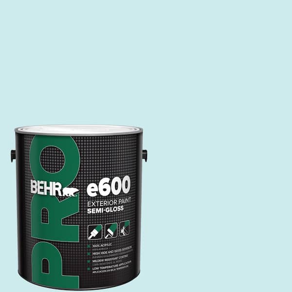 BEHR PRO 1 gal. #520C-2 Fountain Spout Semi-Gloss Exterior Paint