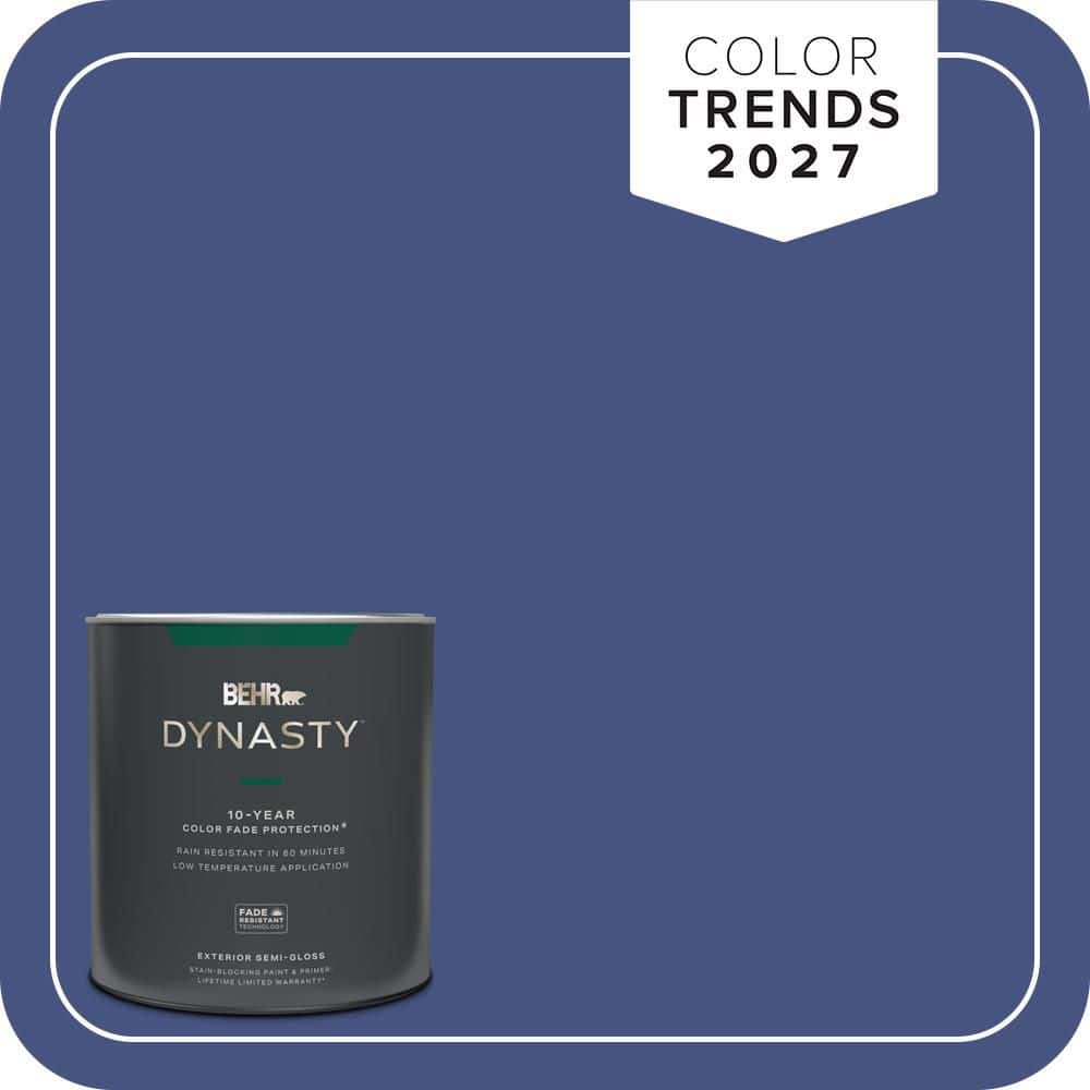 BEHR DYNASTY 1 qt. #PPU15-02 Mozart Semi-Gloss Exterior Stain-Blocking Paint & Primer
