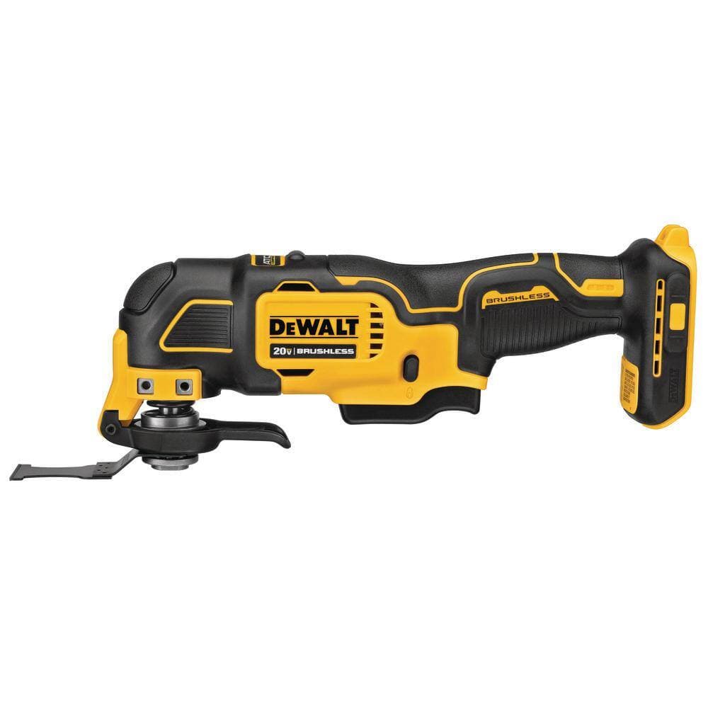 DEWALT ATOMIC 20V MAX Lithium-Ion Cordless Brushless Oscillating Multi Tool with (2) 20V MAX POWERSTACK Compact Batteries (2)