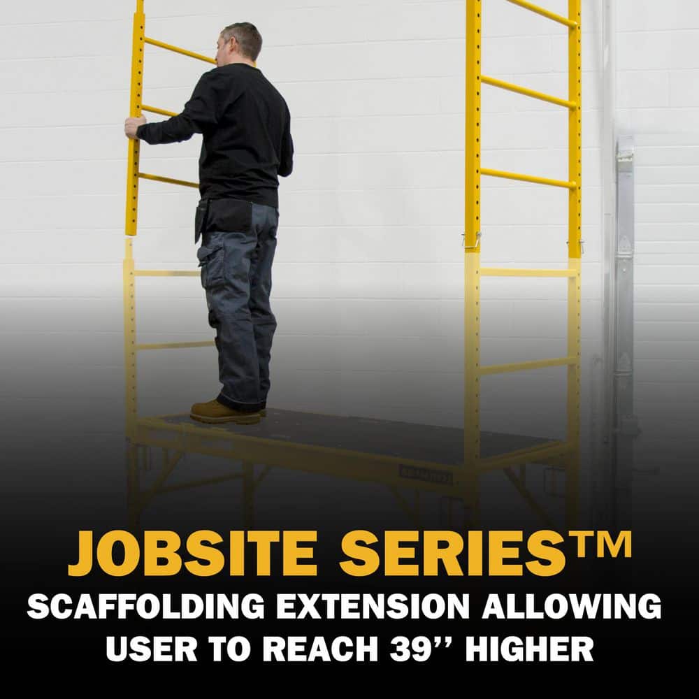 MetalTech 39 in. High Scaffolding Extension Platform with 1000 lb. Capacity for 6 ft. Baker Scaffold (2)