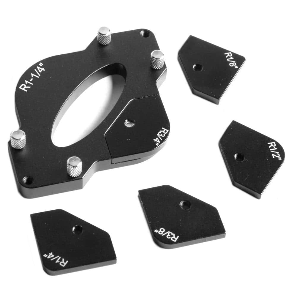WEN 7-Piece Corner Radius Jig and Template Set for Routers (2)