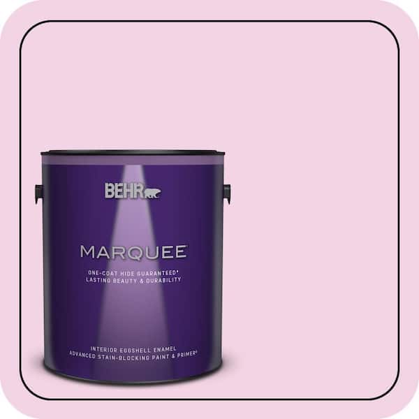 BEHR MARQUEE 1 gal. #690A-2 Hopeful Eggshell Enamel Interior Paint & Primer (2)