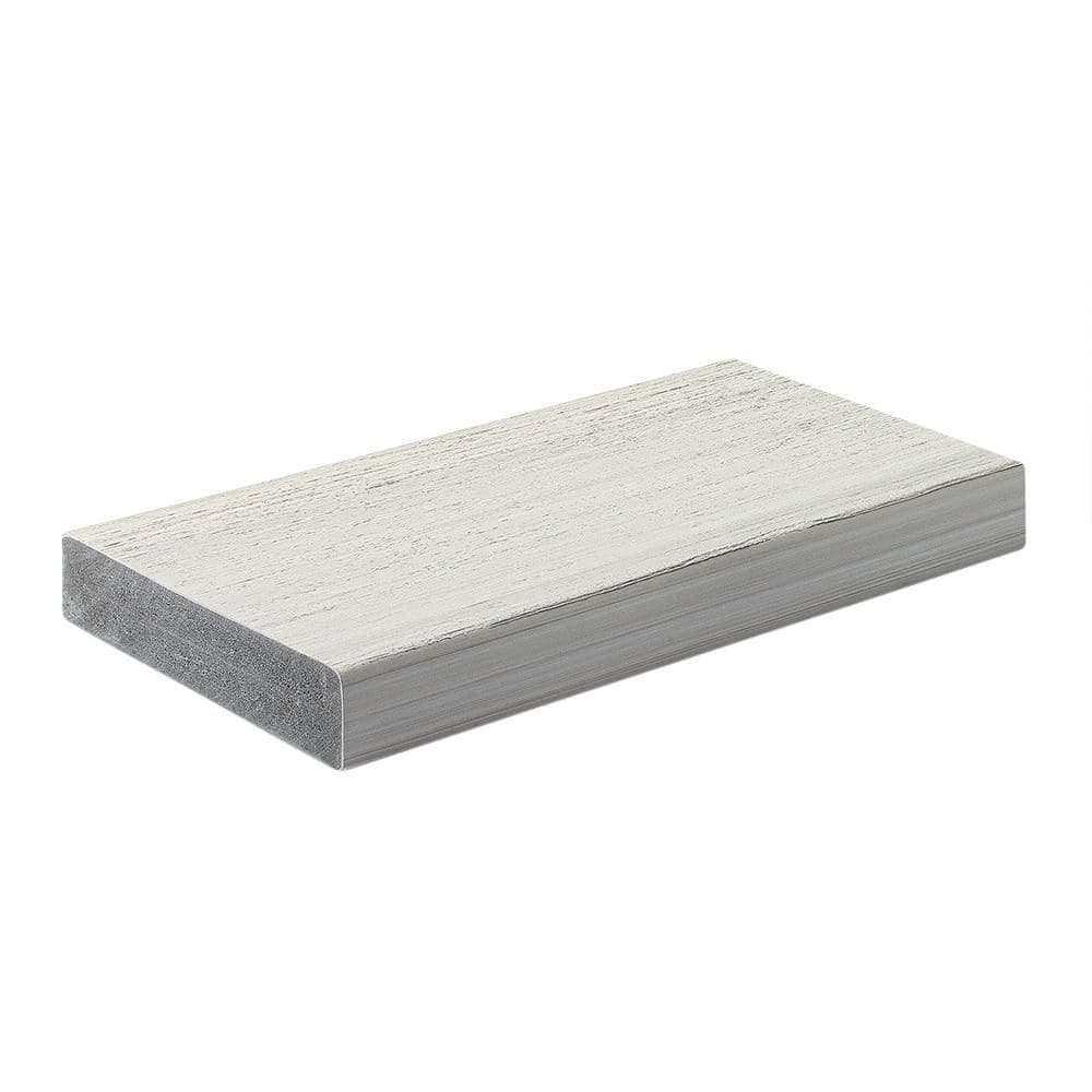 TimberTech Advanced PVC Landmark 1-in x 6-in x 1-ft Square Boardwalk PVC Sample (Actual: 1-in x 5.5-in x 1-ft )