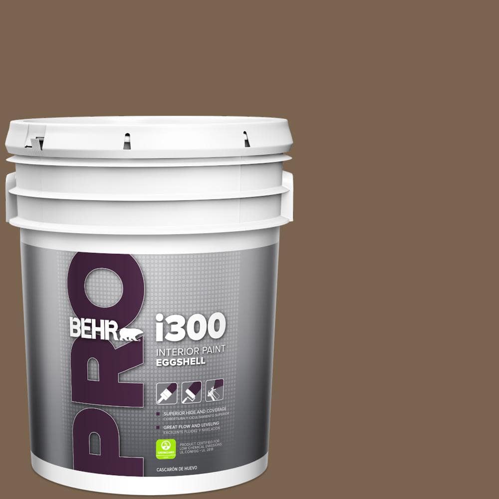 BEHR PRO 5 gal. #N260-7 Folk Guitar Eggshell Interior Paint