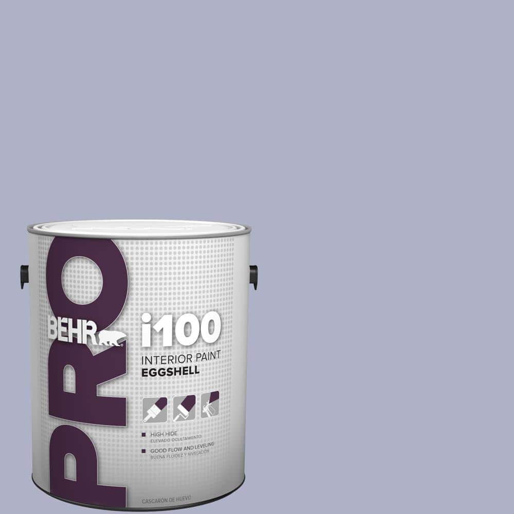 BEHR PRO 1 gal. #S560-3 Noble Purple Eggshell Interior Paint (1)