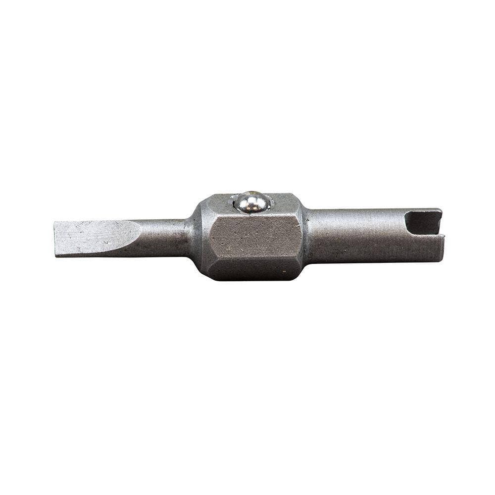 Klein Tools 1/8 in. Slotted and Schrader Replacement Bit (3)