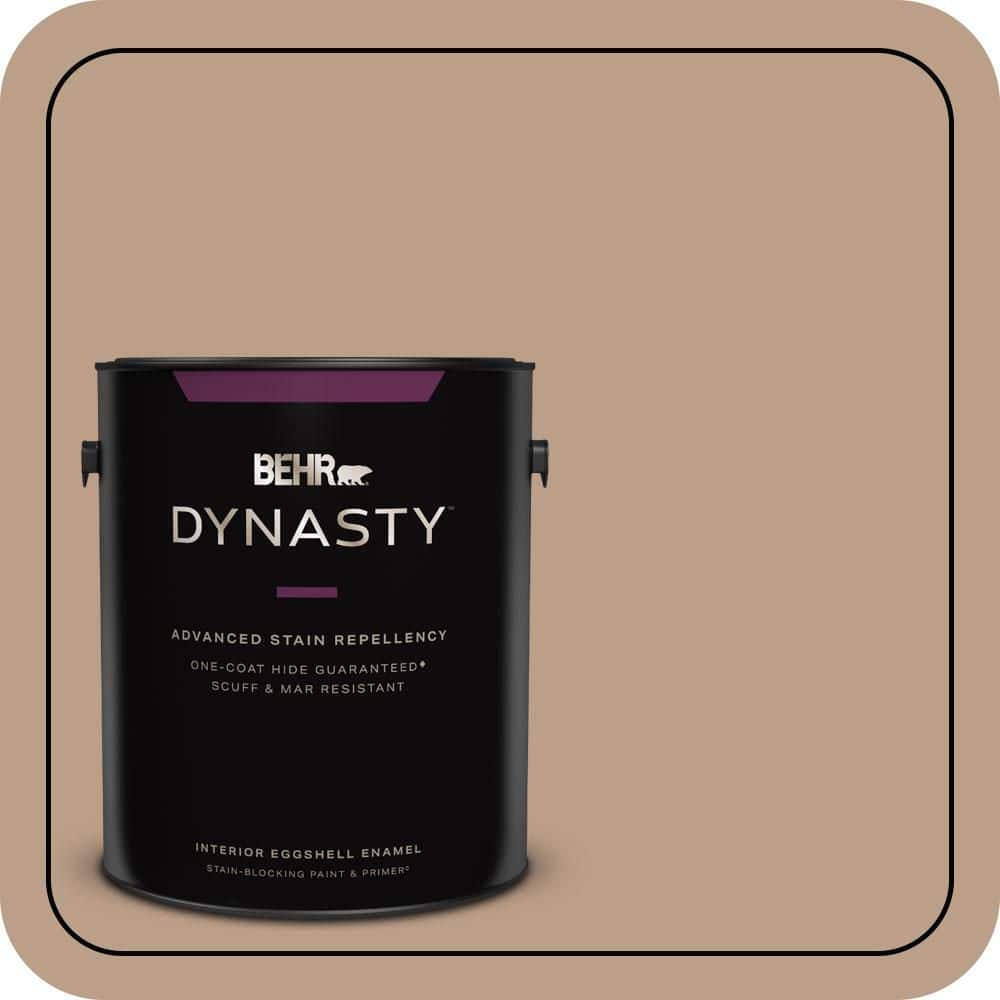 BEHR DYNASTY 1 gal. #N240-4 Sierra One-Coat Hide Eggshell Enamel Interior Stain-Blocking Paint & Primer
