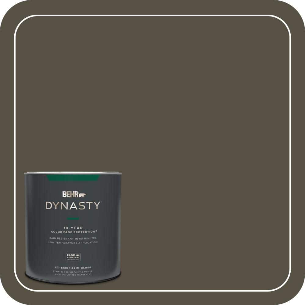 BEHR DYNASTY 1 qt. #S-H-770 Bridgewood Semi-Gloss Exterior Stain-Blocking Paint & Primer