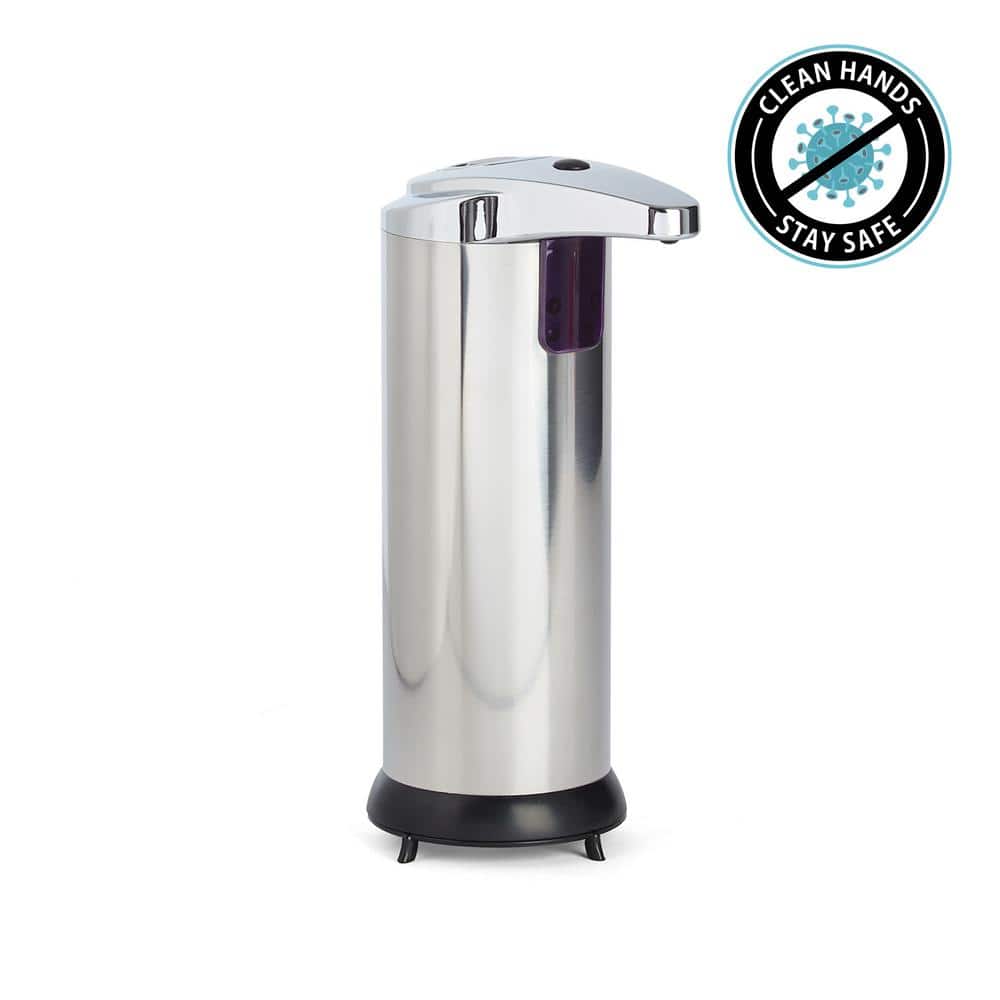 Better Living 8 oz. Touch-Free Soap/Lotion Dispenser in Stainless-Steel (2)